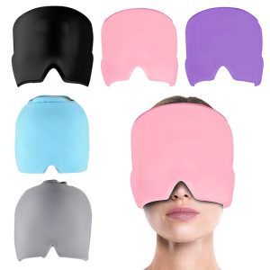 Gel Ice Cold Therapy Headache Migraine Relief Cap